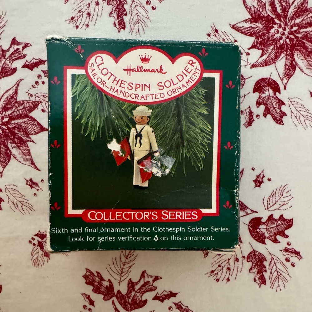 Clothespin Soldier Series Ornament